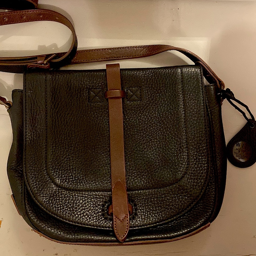Will Leather goods cross body shoulder bag